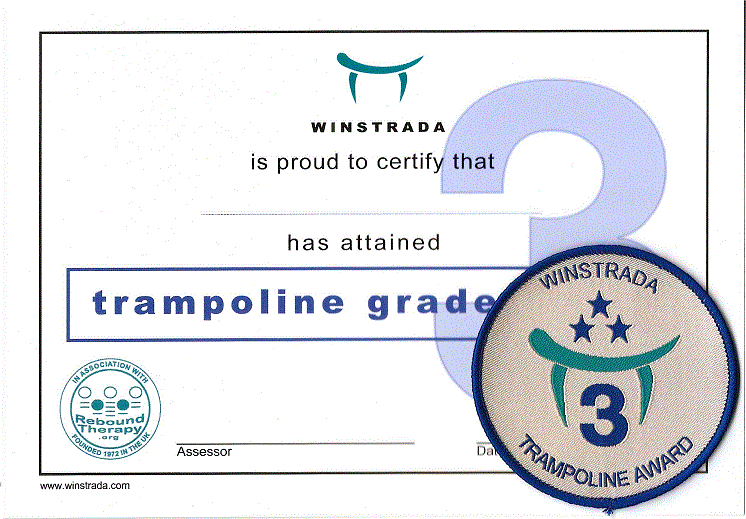 Trampoline Award - Grade 3
