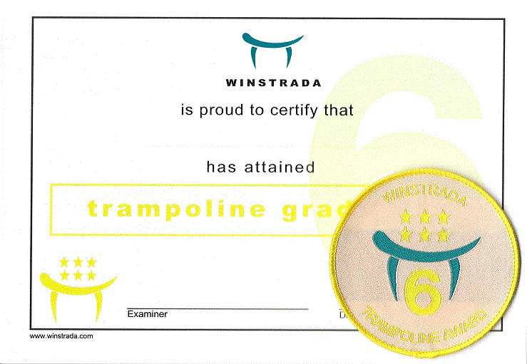 Trampolining Award - Grade 6
