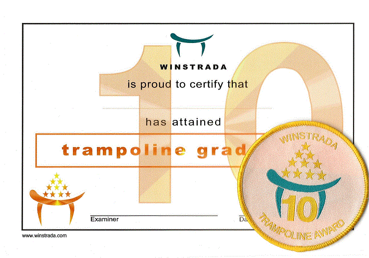 Trampolining Award - Grade 10
